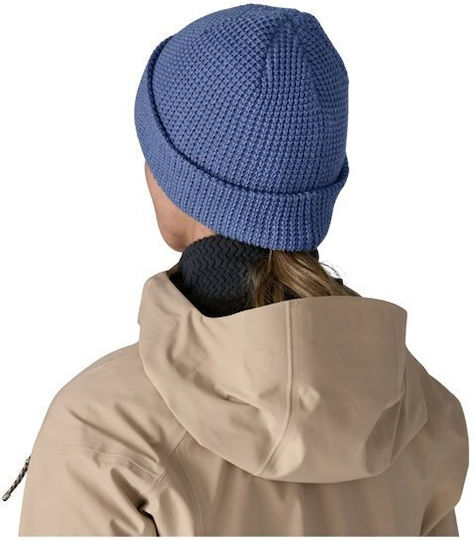 Beanie Unisex Beanie Gestrickt in Blau Farbe