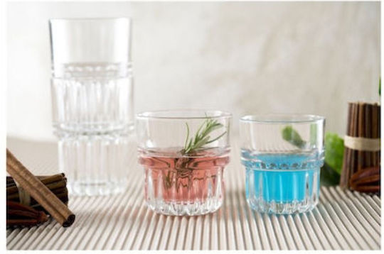 Uniglass Set of Glasses Water made of Glass 340ml 12pcs