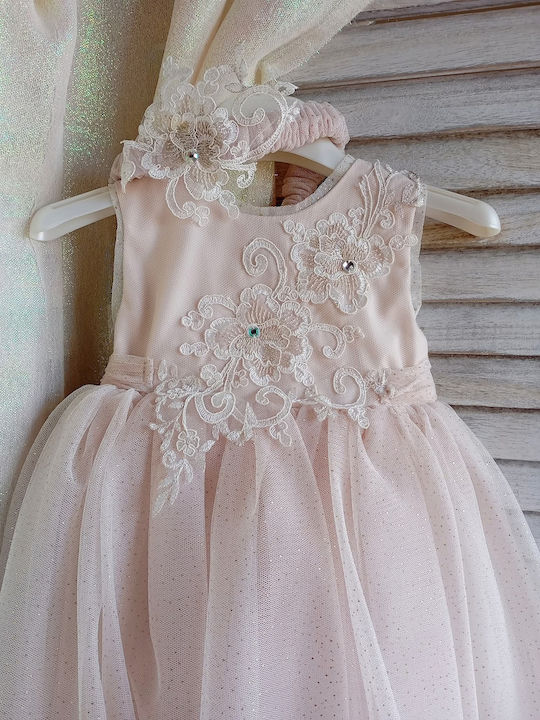 By Anastasia's Art Creations Рокля за Кръщене
