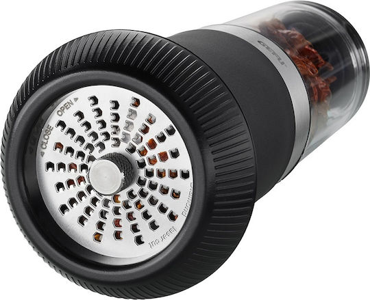 Electric Set Spice Mills Inox in Black Color 15cm 1pcs