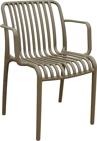 Chair Parma-s Brown 55x56x79cm