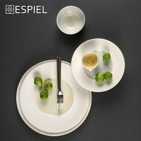Espiel Zen Sun Лодка за сос от порцелан Бяла 100мл 12pcs