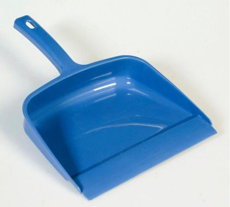 Sterk Plastic Blue Dustpan 33x25cm