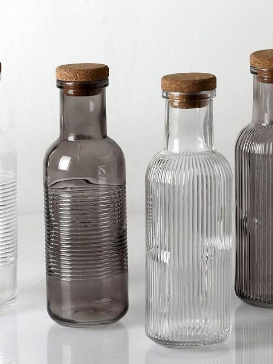 Espiel Glass Decanter 27.8cm with Stopper Gray 1000ml