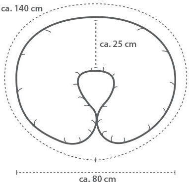Theraline Μαξιλάρι Εγκυμοσύνης & Θηλασμού