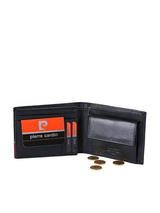 Leather Men's Wallet Classic with RFID Black