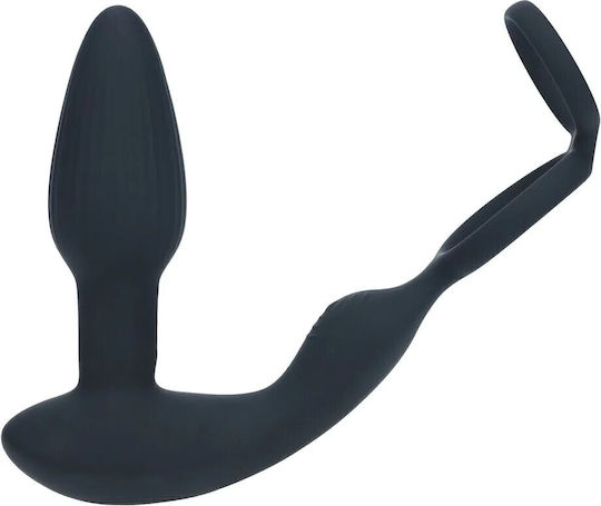 Ασύρματος Προστατικός Massager Σιλικόνης Περιστρεφόμενες Μπίλιες & Δαχτυλίδια Πέους & Όρχεων