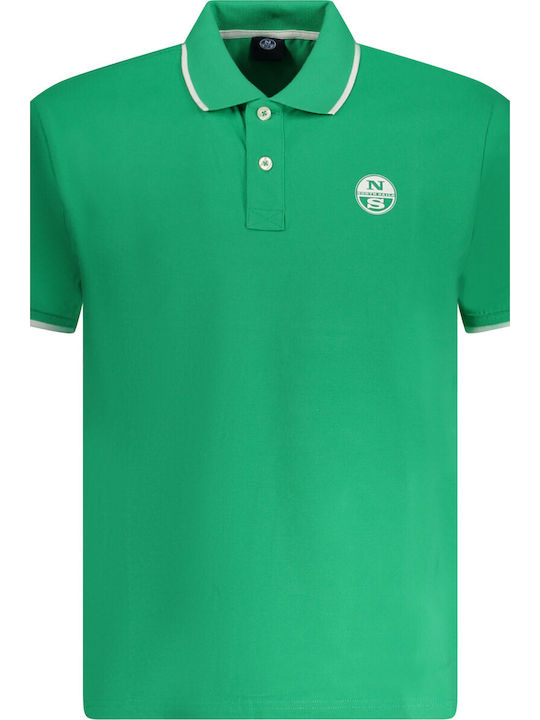 Polo Short Sleeve Blouse Green