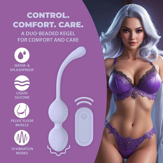 Δονούμενες Kegel Balls Σιλικόνης Remote Control