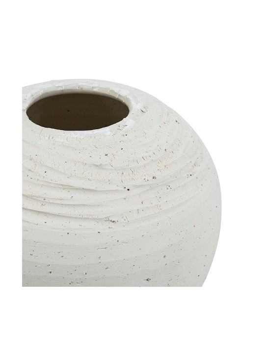Artekko Decorative Vase White 18.5x17.2x18.5cm