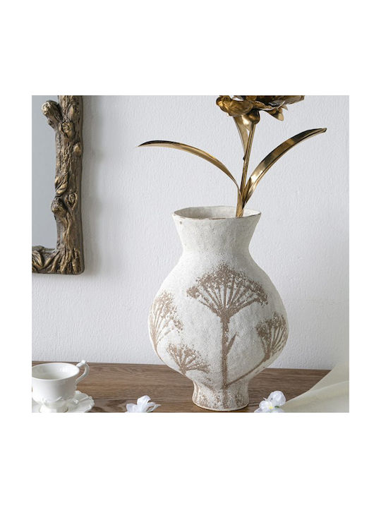 Artekko Decorative Vase White 20x20x28.5cm