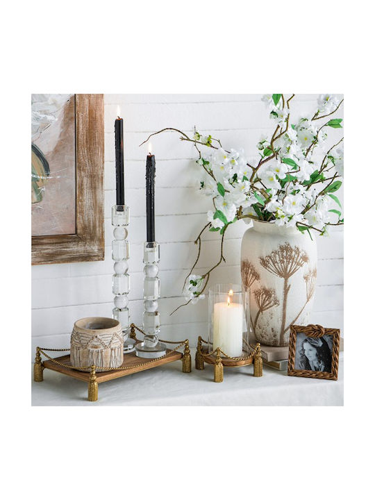 Artekko Decorative Vase White 20x20x35cm