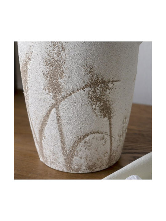 Artekko Decorative Vase White 17x15.5x34cm
