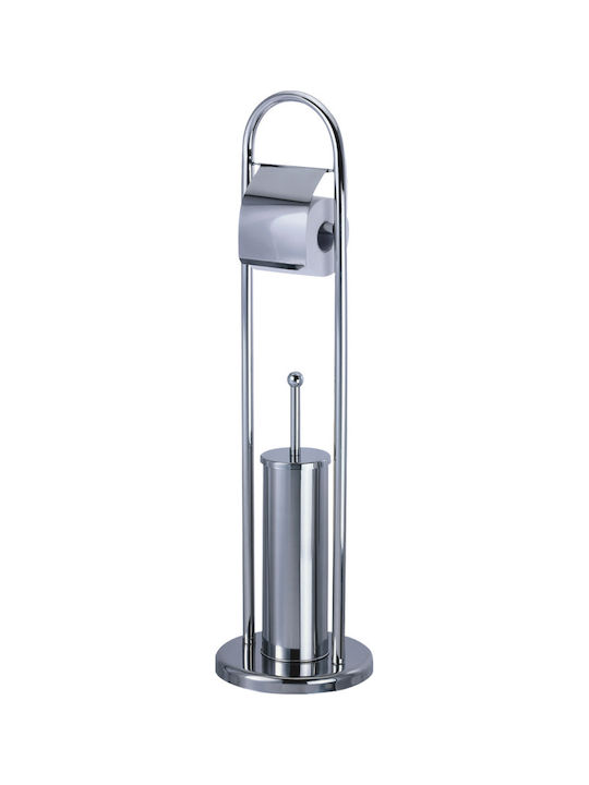 Raki Inox Coș de gunoi pentru baie Gri