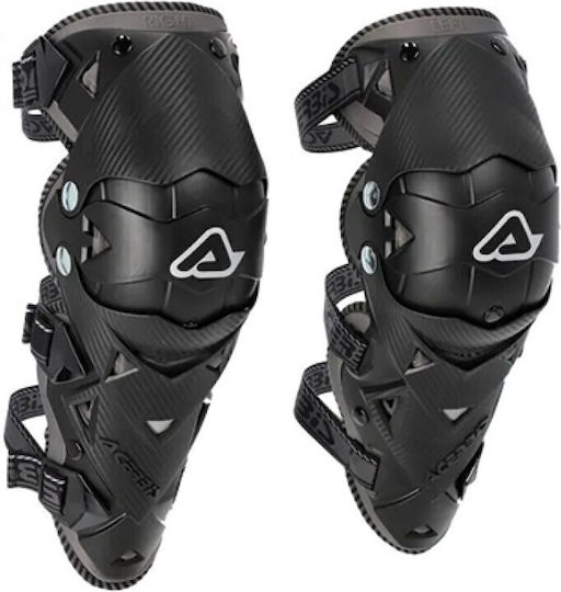 Acerbis Impact Evo 3.0 Protective Knee Pads Motocross Gray Color