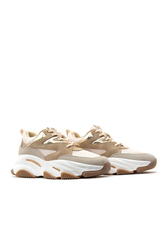 Progressive Chunky Sneakers Grey-beige-gold