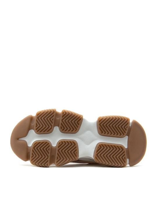 Possession E Γυναικεία Chunky Sneakers Μαύρο-μπεζ-χρυσό