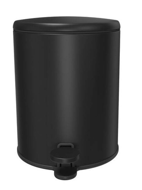 Raki Cigo Inox Καλαθάκι Μπάνιου 6lt Γκρι