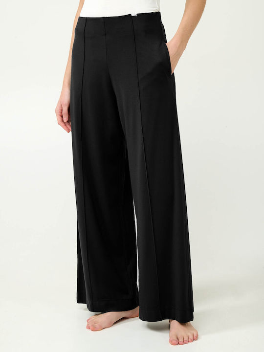 Vamp Winter Damen Pyjama-Hose Beige Soleil