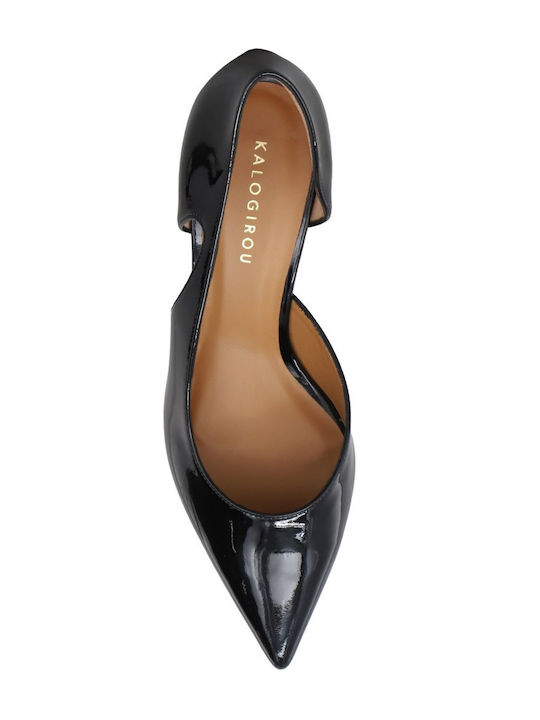 Pumps mit mittelhohem Absatz Schwarz