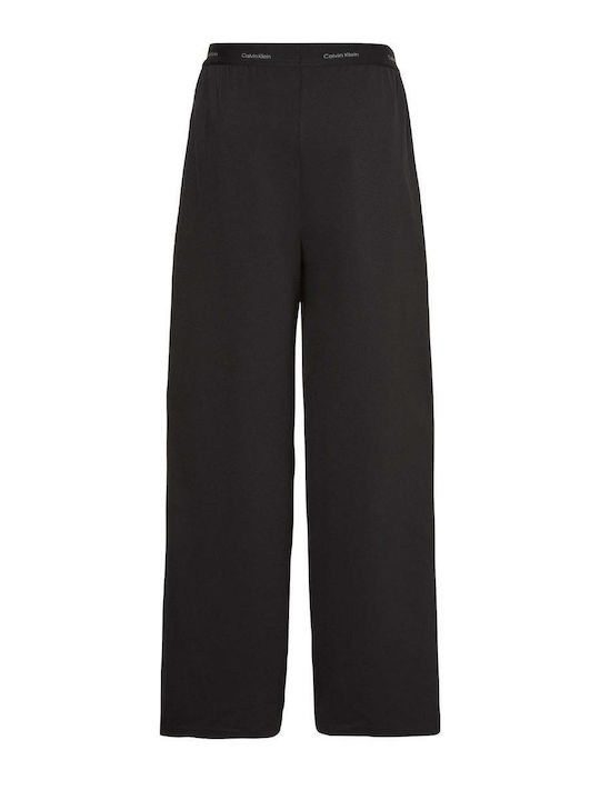 Calvin Klein Women's Fabric Trousers with Elastic Black Calvin Klein Women's Fabric Trousers with Elastic Black