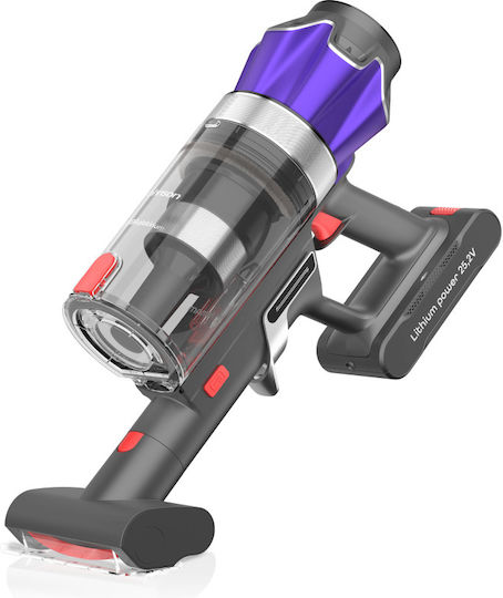 Rohnson Mamba M25 Επαναφορτιζόμενη Σκούπα 2 σε 1 Stick & Χειρός 25.2V Γκρι