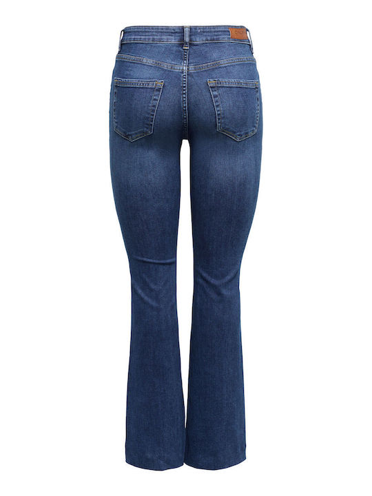 Γυναικείο Jean Παντελόνι Καμπάνα Medium Blue Denim