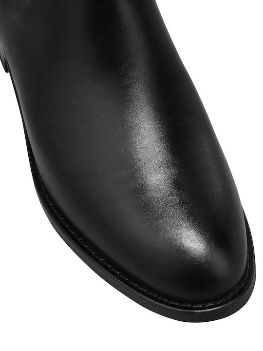 Leather Women's Boots Black
