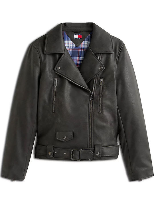 Γυναικείο Biker Jacket Μαύρο