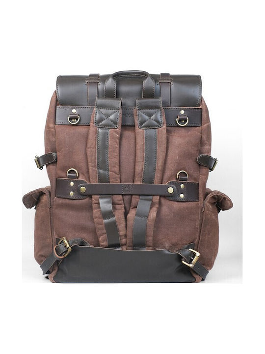 Trip Machine Backpack Αδιάβροχο 24lt Καφέ