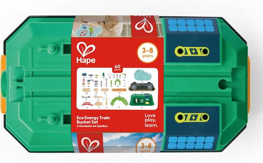Hape Σετ με Τρενάκι από Ξύλο για 3+ Ετών