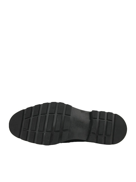 Δερμάτινα Ανδρικά Loafers σε Μαύρο Χρώμα