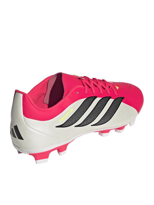 adidas Predator Club Fußballschuhe mit Stollen Rot
