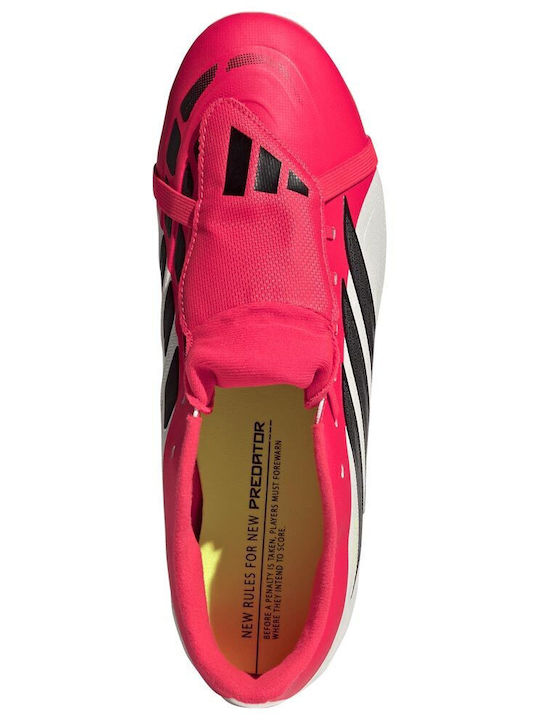adidas Predator Club Ποδοσφαιρικά Παπούτσια με Τάπες FG/MG Κόκκινα adidas Predator Club Ποδοσφαιρικά Παπούτσια με Τάπες FG/MG Κόκκινα