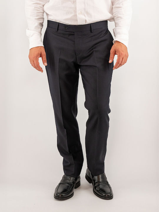 Costum Bărbați Cu vestă Blue