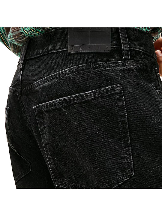Men's Jeans Pants with Relaxed Straight Fit Black