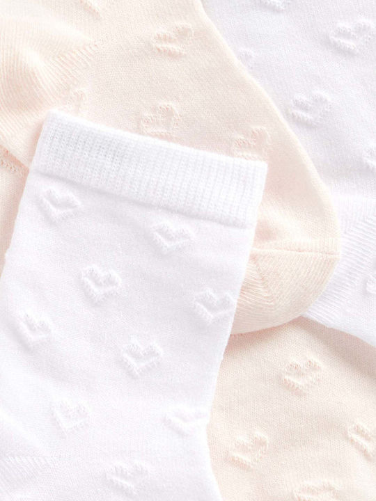 Mothercare Παιδικές Κάλτσες Αθλητικές Ροζ 5 Ζευγάρια