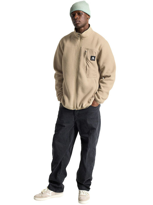 Ανδρική Ζακέτα Fleece Μπεζ