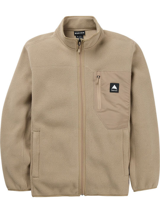 Ανδρική Ζακέτα Fleece Μπεζ