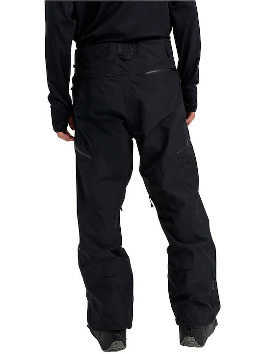 Burton Reserve Gore-tex 2l 3024710AR00 Ανδρικό Παντελόνι Σκι & Snowboard Μαύρο
