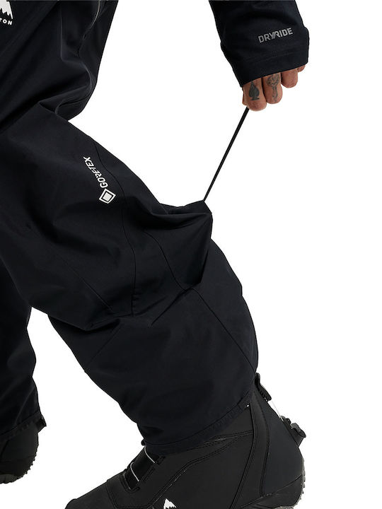 Burton Reserve Gore-tex 2l 3024710AR00 Ανδρικό Παντελόνι Σκι & Snowboard Μαύρο