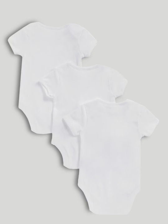 Mothercare Σετ Κορμάκια Λευκά