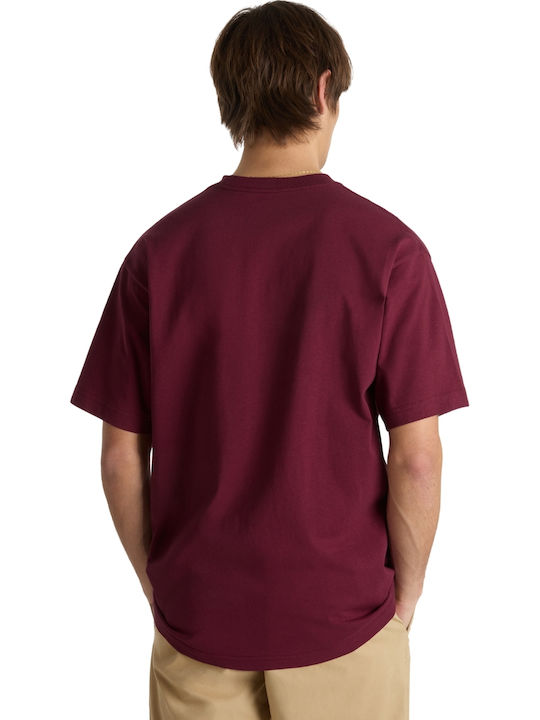 Vans Left Chest Ii T-shirt Μπορντό