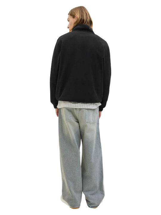 Langarm Herrenbluse Schwarz