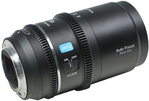 Sirui Full Frame Φωτογραφικός Φακός Astra T1.8 1.33x Full Frame Autofocus Anamorphic Cine 100mm Neutral Flare Σταθερός για Sony E Mount Μαύρος