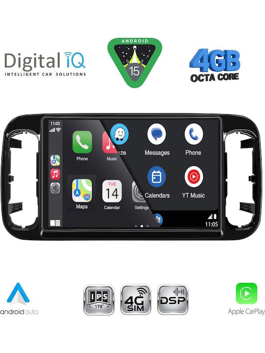 Digital IQ Auto-Audiosystem für Mercedes-Benz Vito / Viano 2024-2026 mit Touchscreen 13,1"