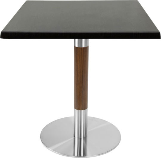 Τετράγωνο Μπαρ Wenge 70x70x74εκ. Τετράγωνο Μπαρ Wenge 70x70x74εκ.