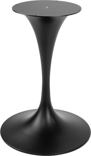 Masă Rotundă Bar Neagră 70x70x74 cm Masă Rotundă Bar Neagră 70x70x74 cm