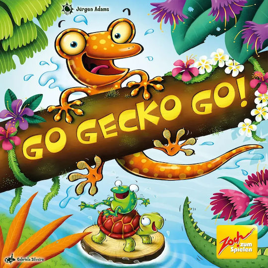 Настолна Игра Go Gecko Go за 2-4 Играчи 6+ Години (GER) Zoch Verlag