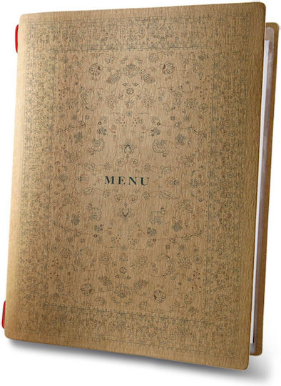 DAG Style Menu Holder in Brown Color Custom Eco